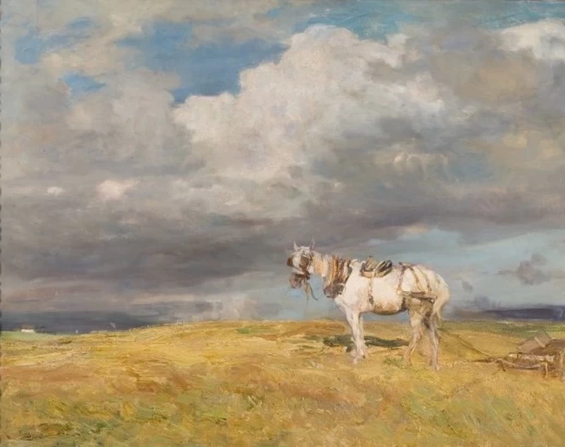 Cavallo bianco - Galleria d’Arte Moderna Ricci Oddi, Piacenza
